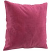 Sofa Sofos komplektas su pagalvėmis, 2 dalių, vyno, aksomas