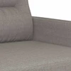 Sofa Sofos komplektas su pagalvėmis, 3 dalių, taupe, audinys