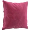Sofa Sofos komplektas su pagalvėmis, 3 dalių, vyno, aksomas