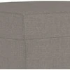 Sofa Sofos komplektas su pagalvėmis, 3 dalių, taupe, audinys