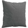 Sofa Sofos komplektas su pagalvėmis, 3 dalių, pilkas, audinys