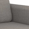 Sofa Sofos komplektas su pagalvėmis, 3 dalių, taupe, audinys
