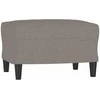 Sofa Sofos komplektas su pagalvėmis, 4 dalių, taupe, audinys