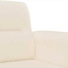 Sofa Sofos komplektas su pagalvėmis, 4 dalių, smėlio, audinys