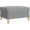 Sofa Sofos komplektas su pagalvėmis/pakoja, 4 dalių, taupe, audinys