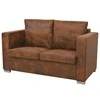 Sofa Sofos komplektas, 2d., dirbt. zomšos oda