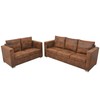 Sofa Sofos komplektas, 2d., dirbtinė zomšos oda