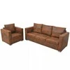 Sofa Sofos komplektas, 2d., dirbtinė zomšos oda