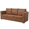 Sofa Sofos komplektas, 2d., dirbtinė zomšos oda