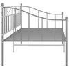 Lova Sofos-lovos rėmas, pilkos spalvos, 90x200cm, metalas
