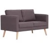 Sofa Sofų komplektas, 2d., taupe sp., audinys