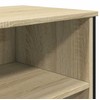 Šoninė spintelė, ąžuolo, 101x35,5x74,5cm, apdirbta mediena
