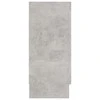 Šoninė spintelė, betono, 120x30,5x70cm, apdirbta mediena