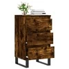 Šoninė spintelė, dūminio ąžuolo, 40x35x70cm, apdirbta mediena