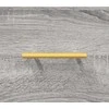 Šoninė spintelė, pilka ąžuolo, 100x36x60cm, apdirbta mediena