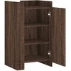 Šoninė spintelė, ruda ąžuolo, 45x35x75cm, apdirbta mediena
