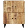 Šoninė spintelė su 4 durelėmis, 60x33x75cm, mango masyvas