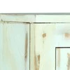 Šoninė spintelė, švies. mėl. sp., 110x35x70cm, mango med. mas.