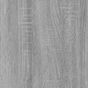 Spintelė batams, pilka ąžuolo, 130x35x54cm, apdirbta mediena