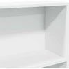 Spintelė knygoms, baltos spalvos, 80x30x189cm, MDP