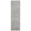 Spintelė knygoms, betono pilkos spalvos, 98x29x97,5 cm