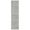 Spintelė/kambario pertvara, betono, 155x24x160cm, mediena