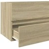 Spintelė praustuvui, ąžuolo, 100x38,5x45cm, apdirbta mediena