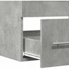 Spintelė praustuvui, betono pilkos spalvos, 60x38,5x48cm, MDP
