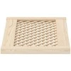 Spintelės durelės, 2vnt., 59,5x39,5 cm, pušis, grotelių dizaino