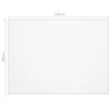 Stalo apsauga, permatoma, 120x90cm, 2mm, PVC