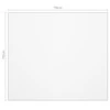 Stalo apsauga, permatoma, 70x70cm, 2mm, PVC