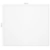 Stalo apsauga, permatoma, 80x80cm, 2mm, PVC