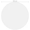 Stalo apsauga, permatoma, 90cm skersmens, 2mm, PVC