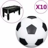 Stalo futbolo kamuoliukai, 10vnt., 32mm, ABS