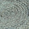 Stalo kilimėliai, 6 vnt., žali, 38cm, džiutas, apvalūs