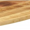 Stalviršis, 140x50x3,8cm, mango medienos masyvas, ovalo formos