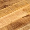 Stalviršis, 140x60x3,8cm, neapdorotas mango masyvas, ovalus