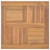 Stalviršis, 50x50x2,5cm, tikmedžio masyvas, kvadratinis