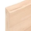 Stalviršis, 60x40x(2-6) cm, medienos masyvas, su gyvu kraštu