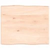 Stalviršis, 60x50x(2-4) cm, medienos masyvas, su gyvu kraštu