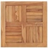 Stalviršis, 60x60x2,5cm, tikmedžio medienos masyvas