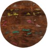 Stalviršis, 70x3,8cm, perdirbtos medienos masyvas, apskritas