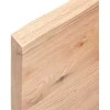 Stalviršis, šviesiai rudas, 100x60x(2-4) cm, medienos masyvas