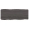 Stalviršis, tamsiai ruda, 100x40x(2-4) cm, medienos masyvas