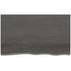 Stalviršis, tamsiai rudas, 100x60x(2-4) cm, ąžuolo masyvas
