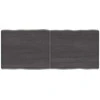 Stalviršis, tamsiai ruda, 120x50x(2-6) cm, medienos masyvas