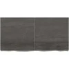 Stalviršis, tamsiai rudas, 120x60x(2-6) cm, ąžuolo masyvas