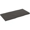 Stalviršis, tamsiai ruda, 120x60x(2-6) cm, medienos masyvas