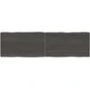 Stalviršis, tamsiai ruda, 140x40x(2-4) cm, medienos masyvas