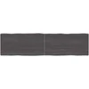 Stalviršis, tamsiai ruda, 160x40x(2-4) cm, medienos masyvas